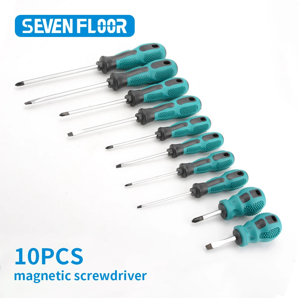 סט עשרה מברגים